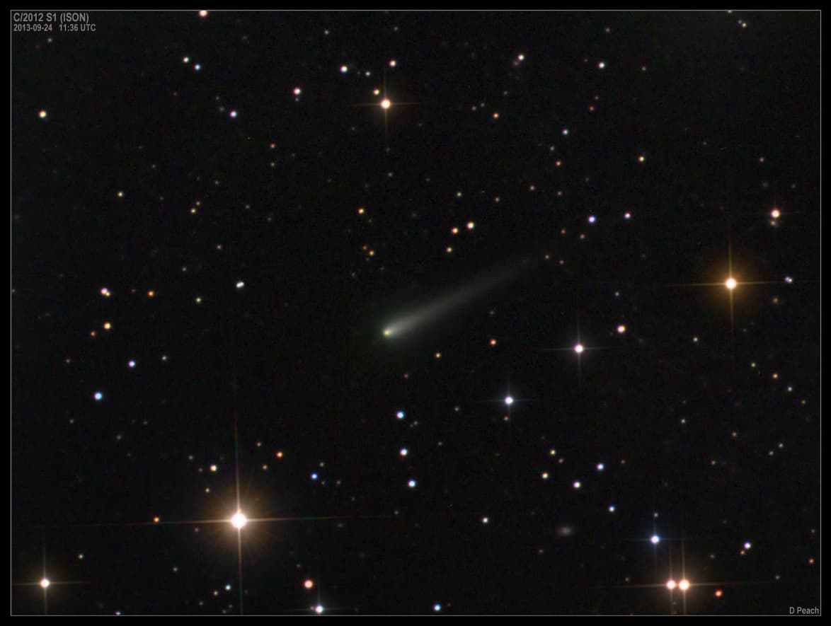 APOD: 2013 October 7 – Comet ISON Approaches