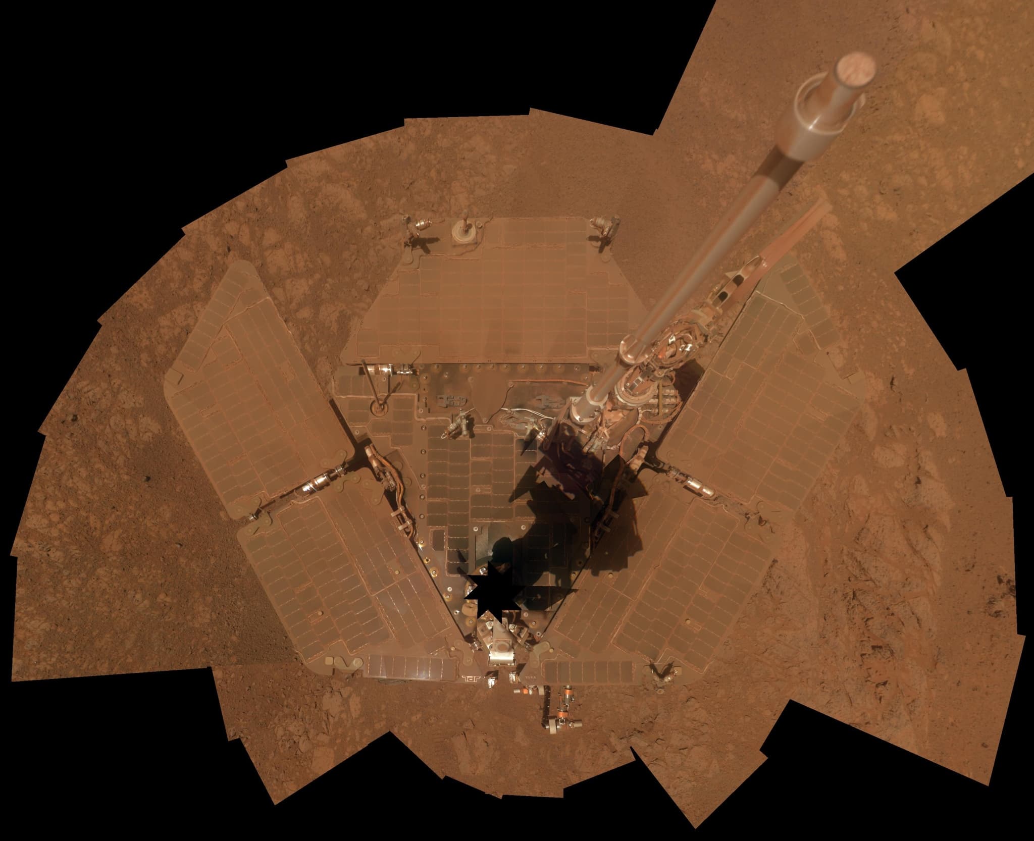 APOD: 2014 January 25 – Opportunity’s Decade on Mars