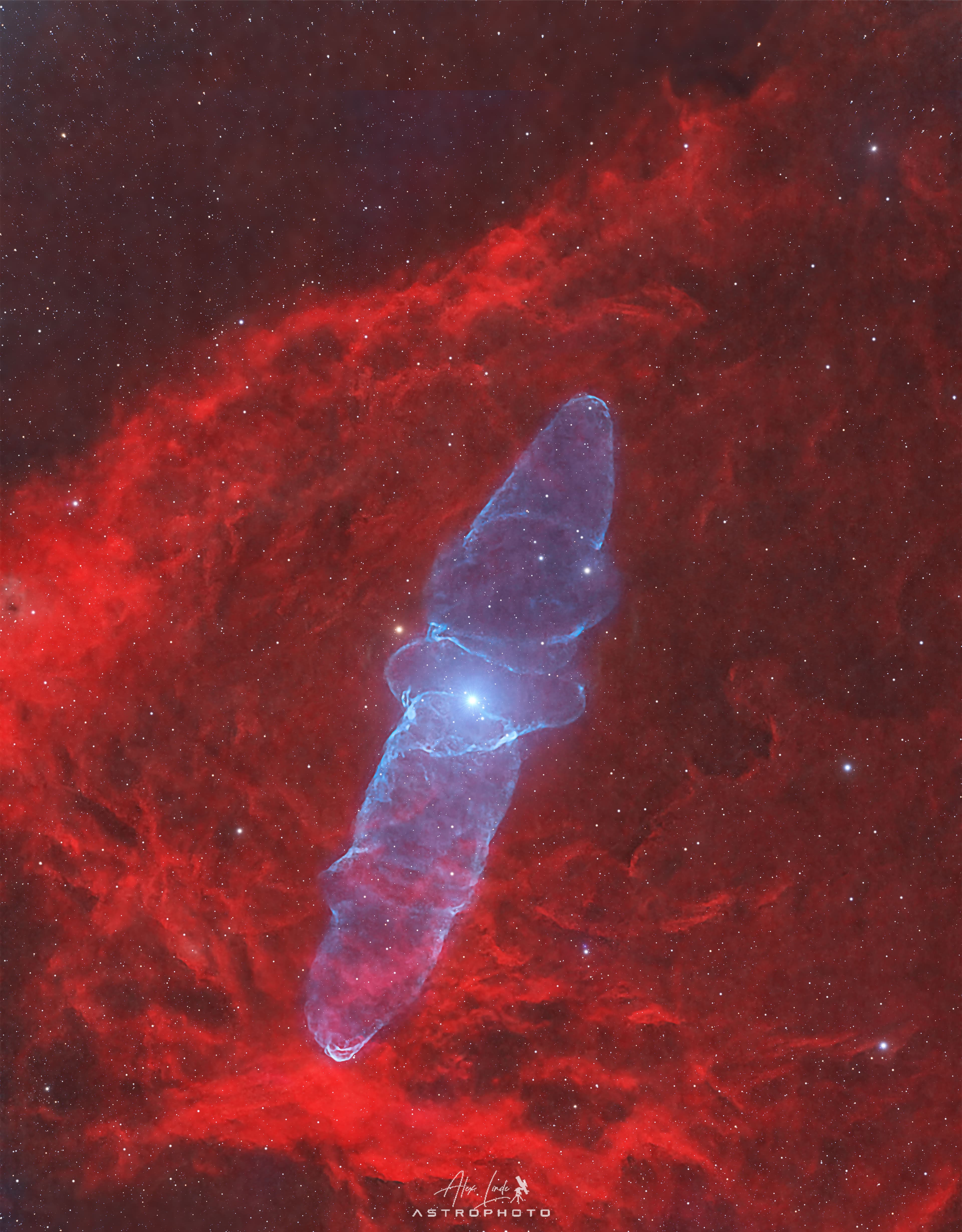 APOD: 2024 June 17 – Ou4: The Giant Squid Nebula