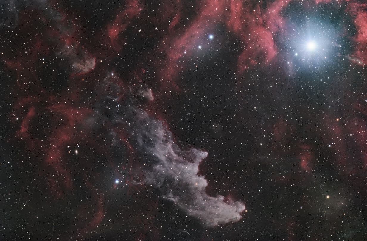 APOD: 2024 October 31 – Rigel and the Witch Head Nebula
