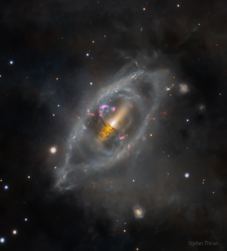 APOD: 2025 July 14 – NGC 2685: The Helix Galaxy