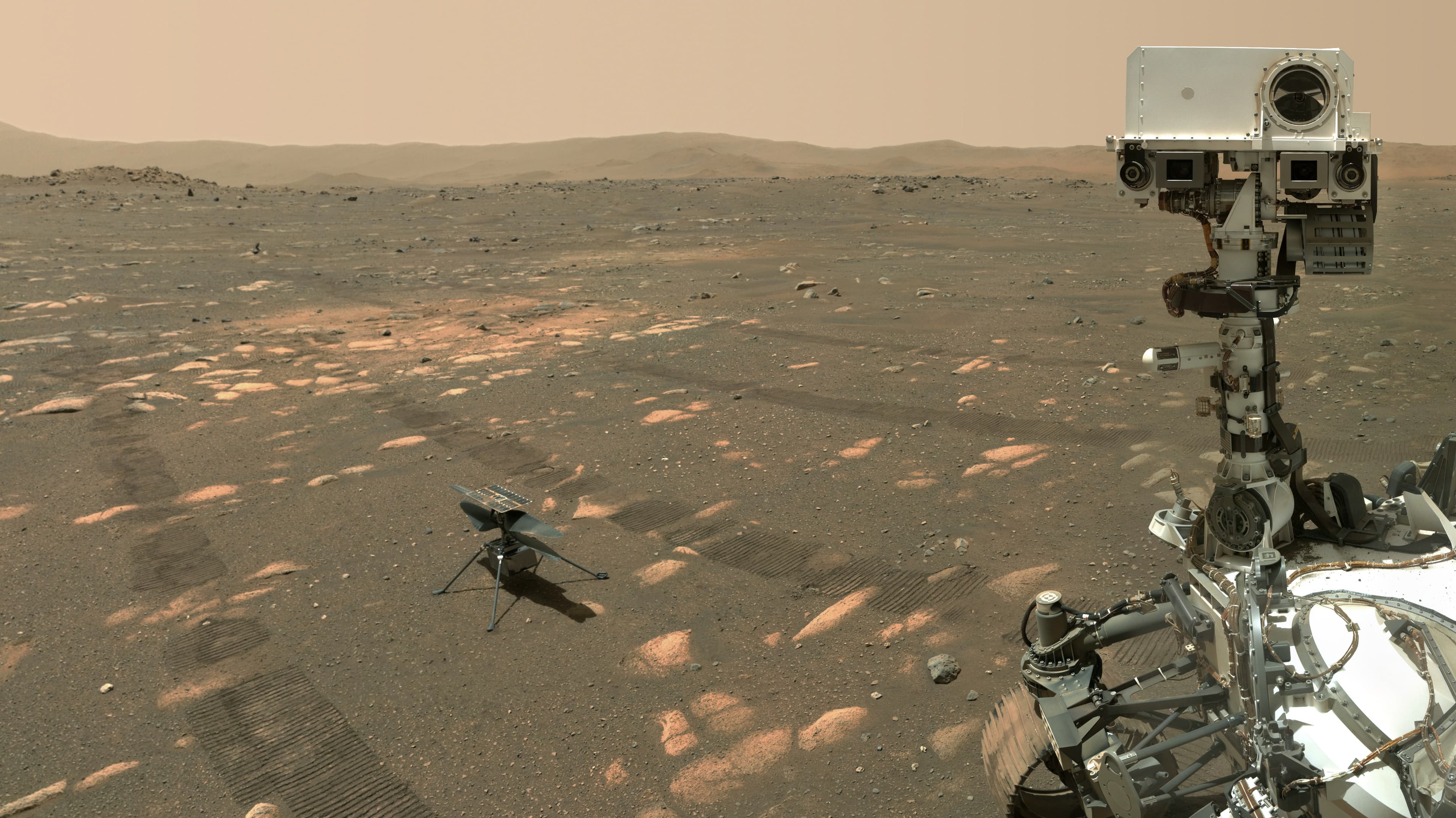 APOD: 2025 June 7 – Perseverance Selfie with Ingenuity
