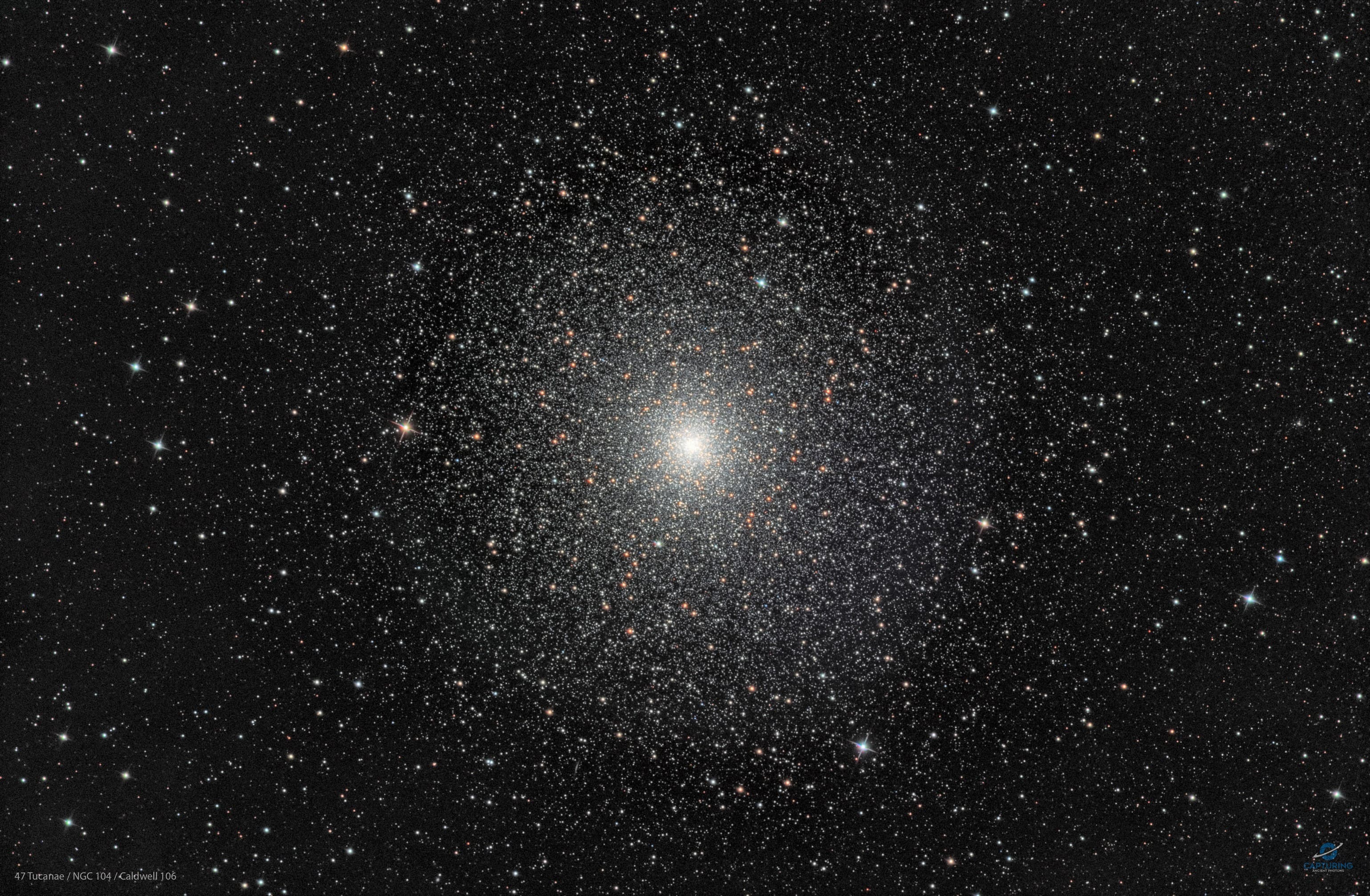 APOD: 2025 September 5 – 47 Tucanae: Globular Star Cluster