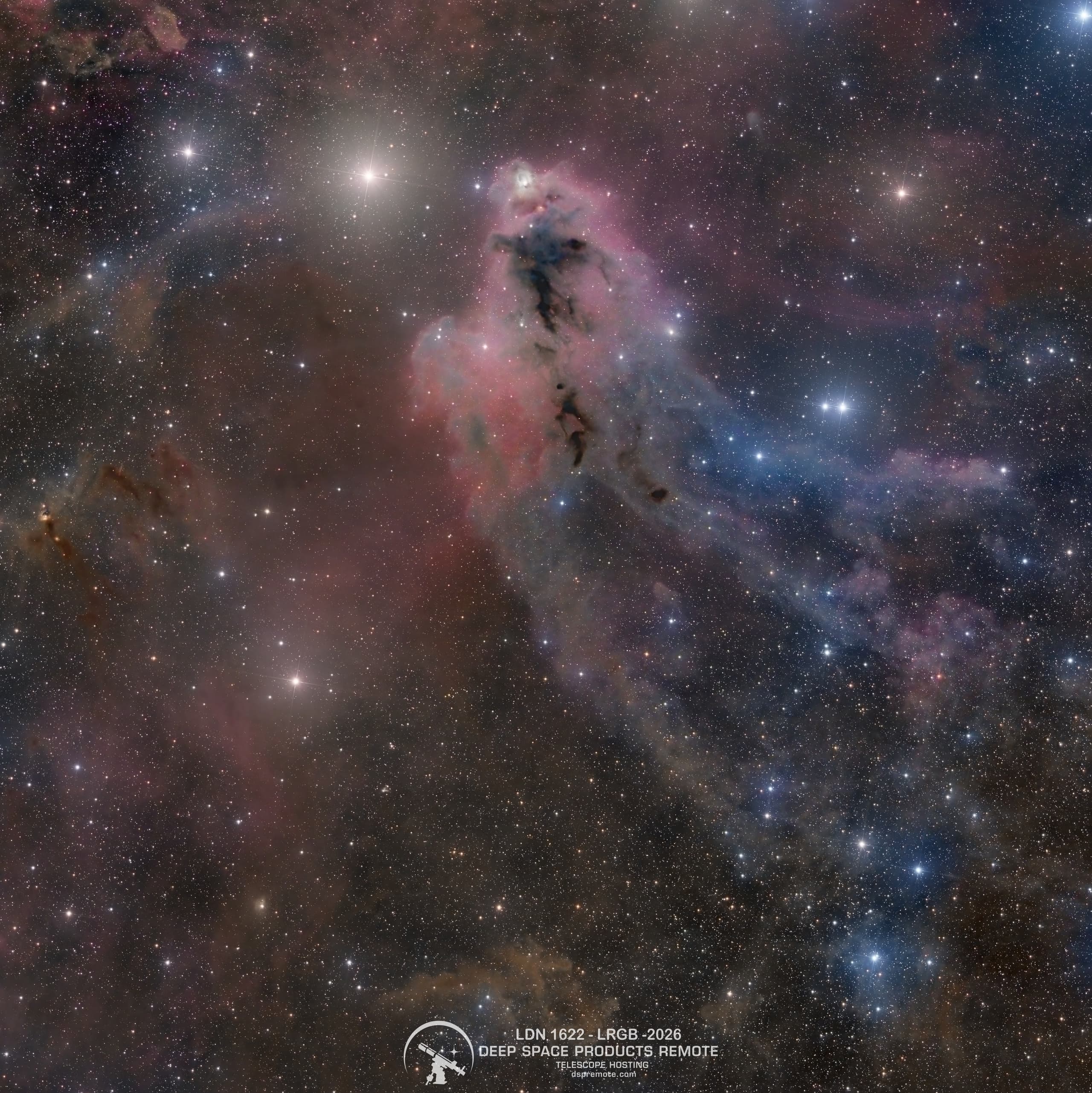 APOD: 2026 January 22 – LDN 1622: Dark Nebula in Orion
