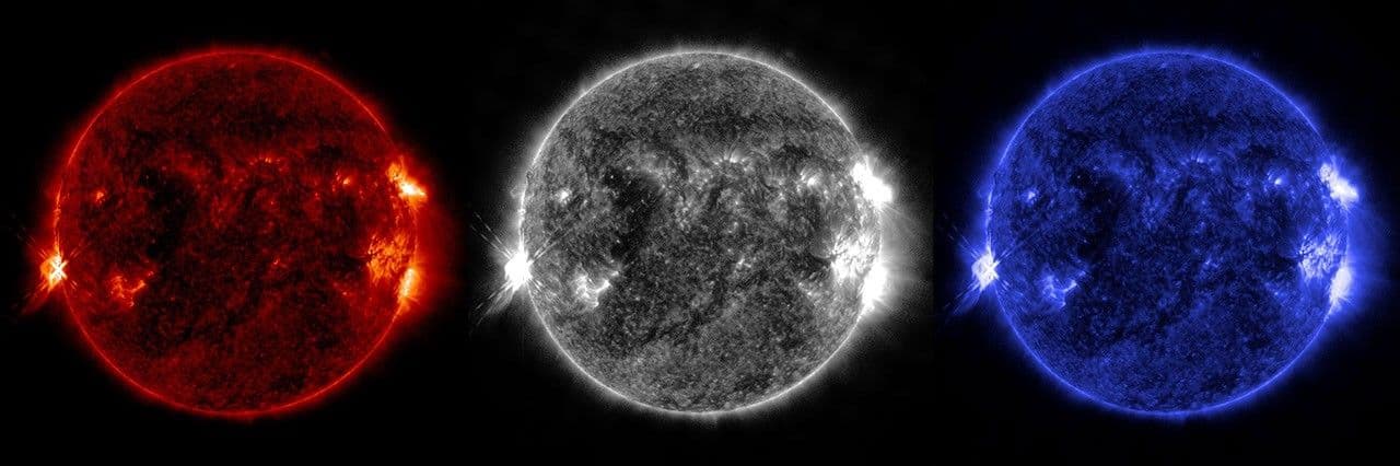 Strong Flare Erupts from Sun