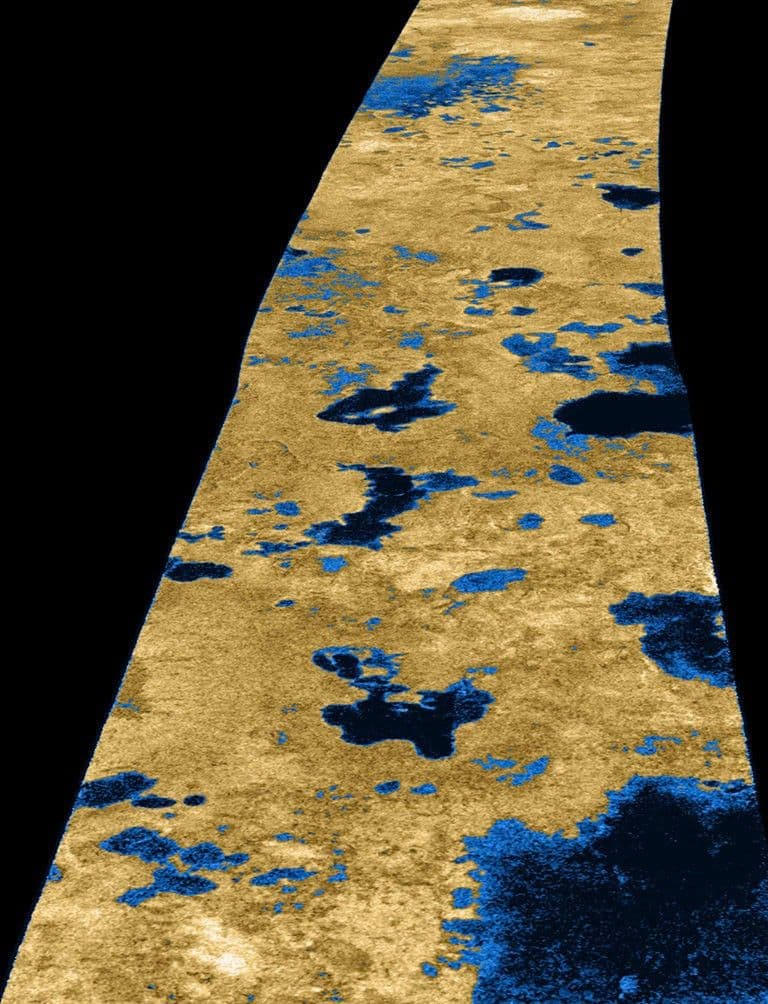 Titan Flyby – Feb. 22, 2007