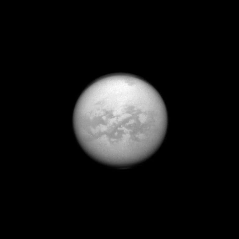Titan Flyby (T-96): Peering at the North
