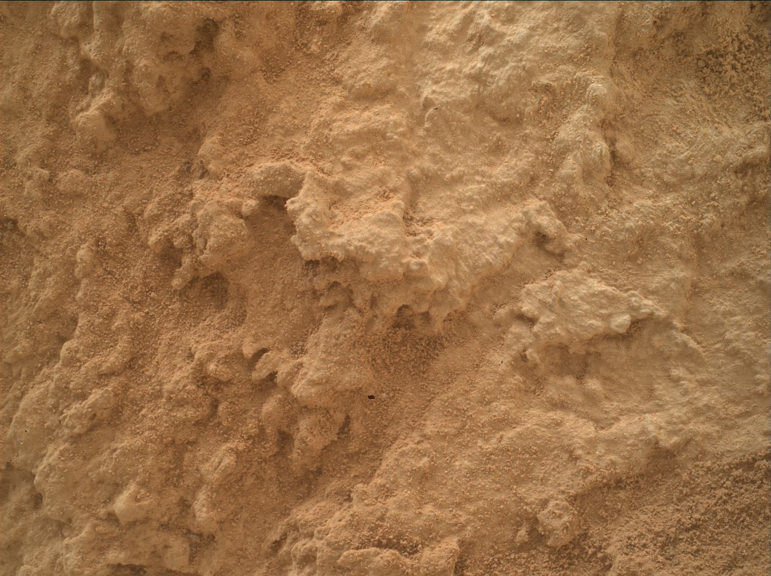 Foto de Marte da câmera MAHLI