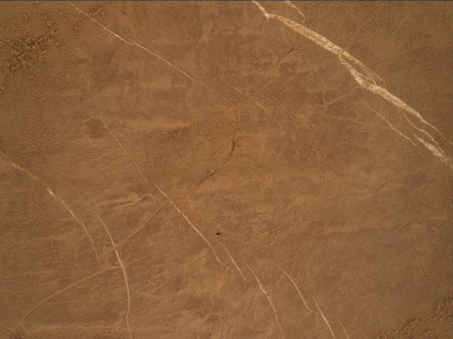 Foto de Marte da câmera MAHLI