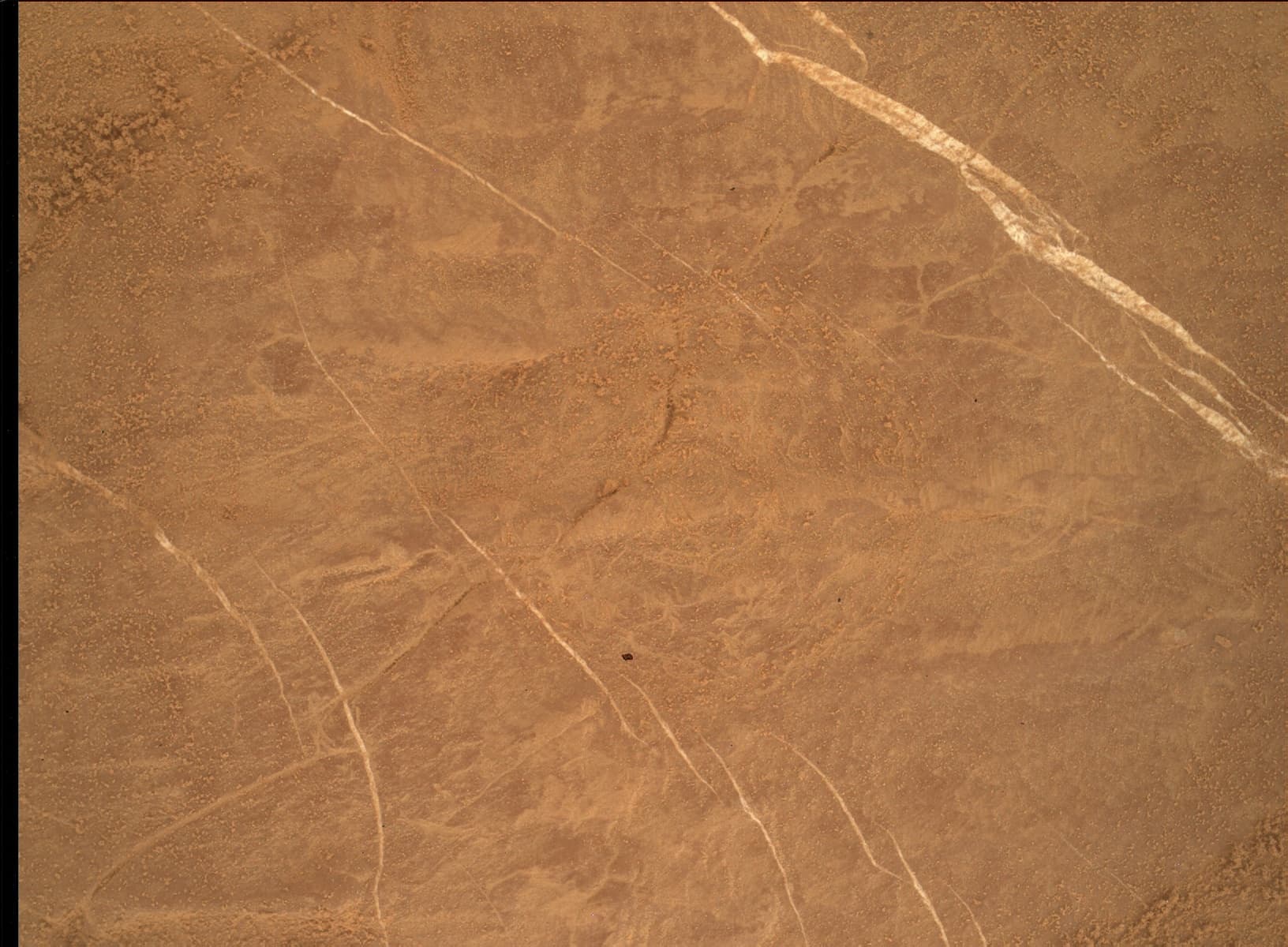 Foto de Marte da câmera MAHLI