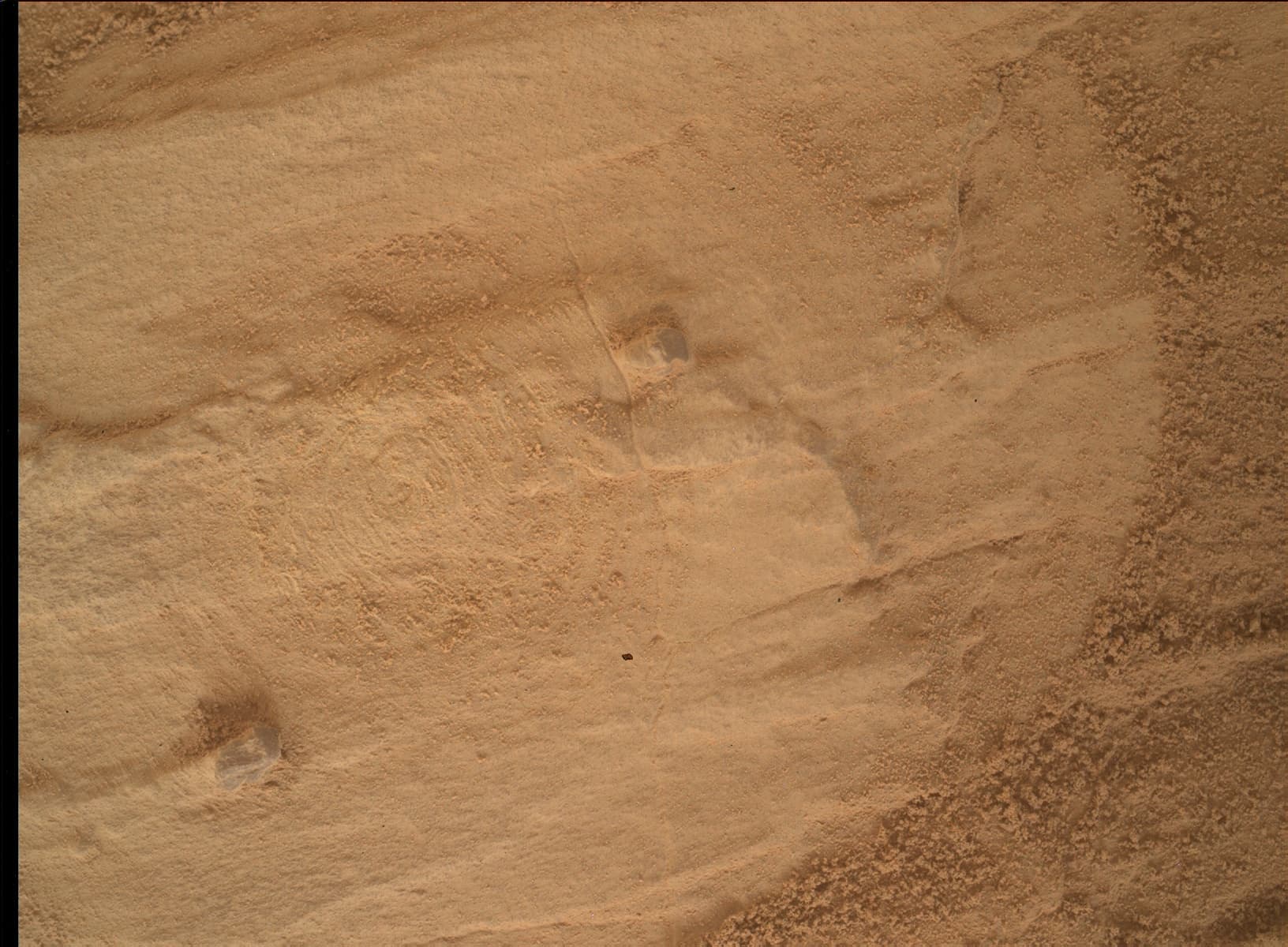 Foto de Marte da câmera MAHLI