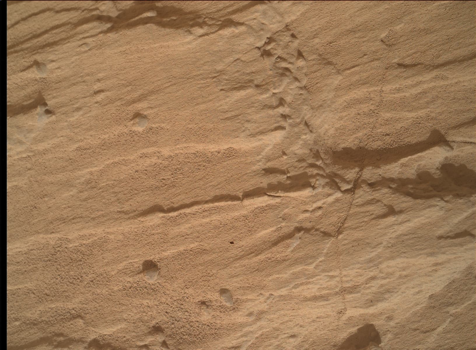 Foto de Marte da câmera MAHLI