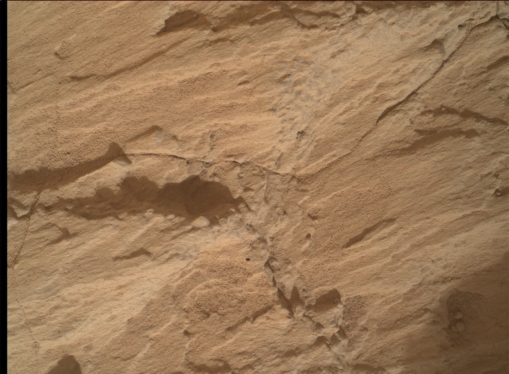 Foto de Marte da câmera MAHLI