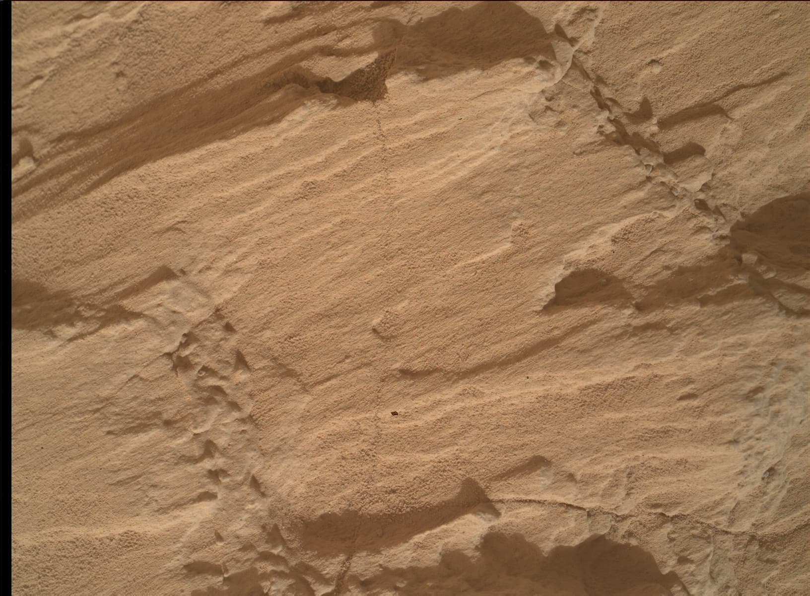 Foto de Marte da câmera MAHLI