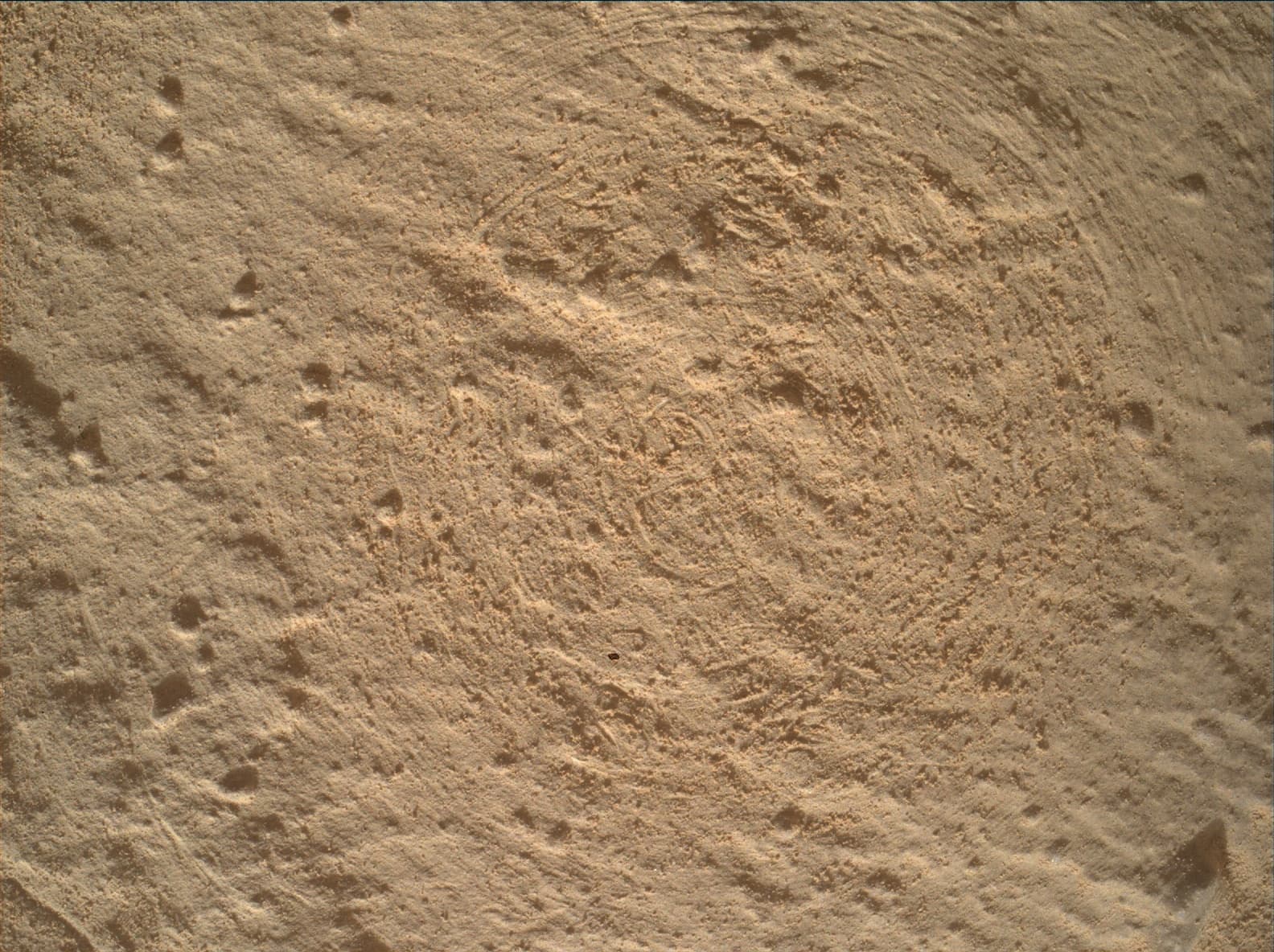 Foto de Marte da câmera MAHLI