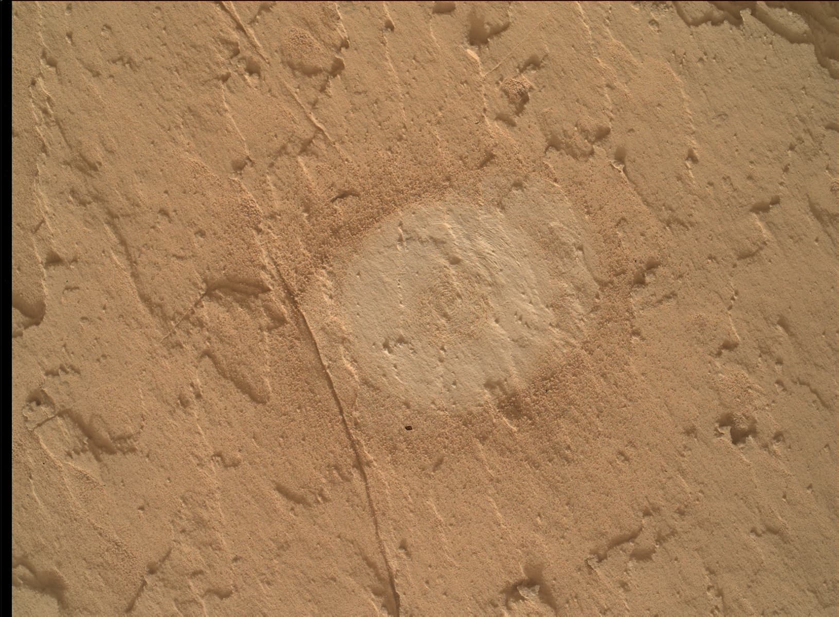 Foto de Marte da câmera MAHLI