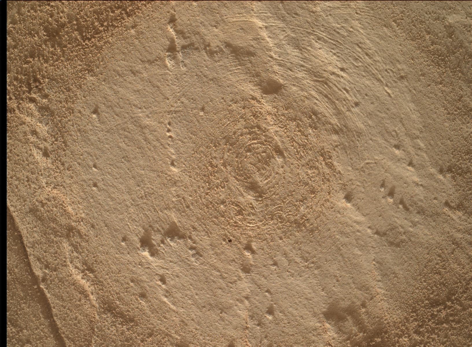 Foto de Marte da câmera MAHLI