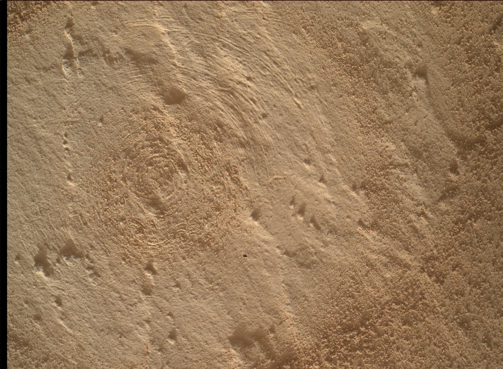 Foto de Marte da câmera MAHLI