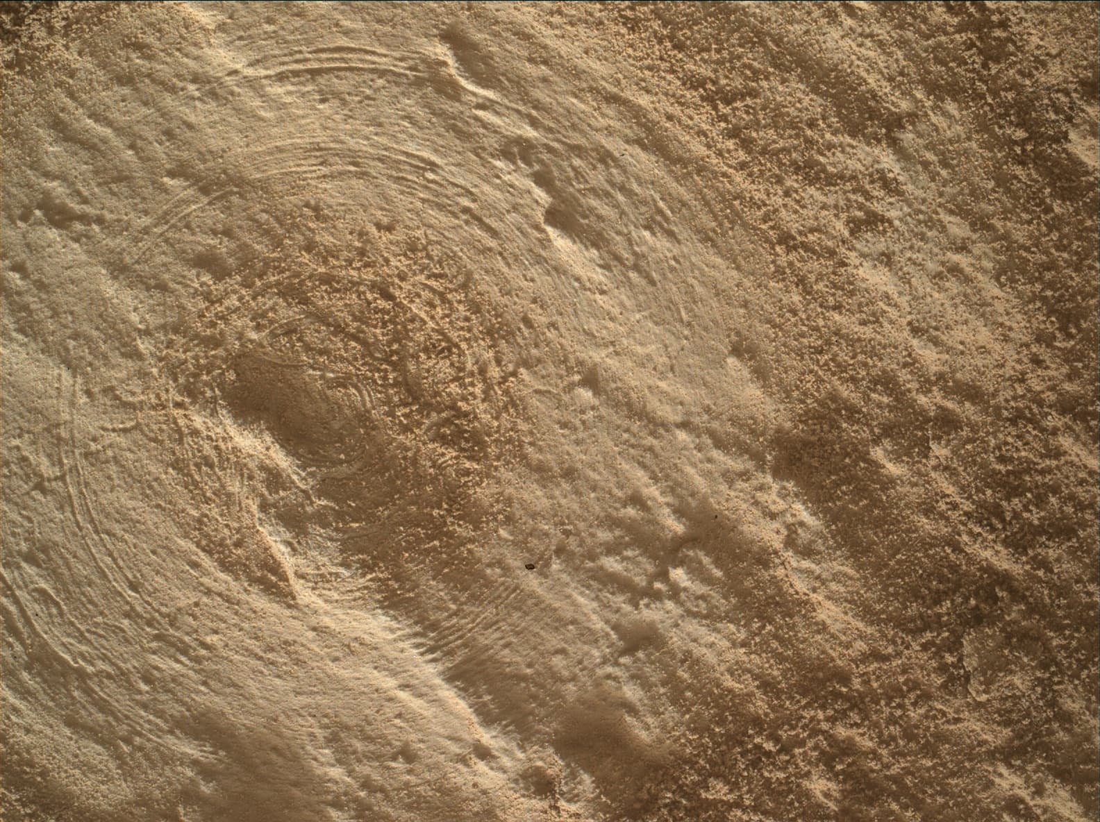 Foto de Marte da câmera MAHLI