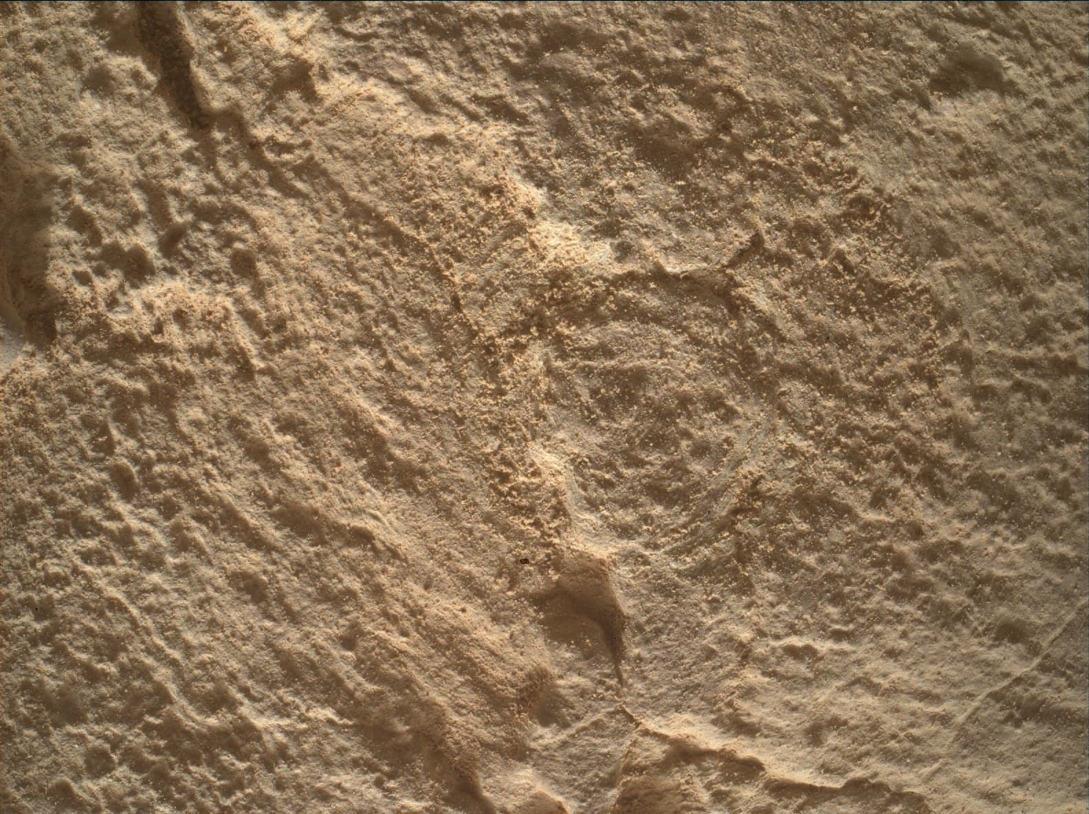Foto de Marte da câmera MAHLI