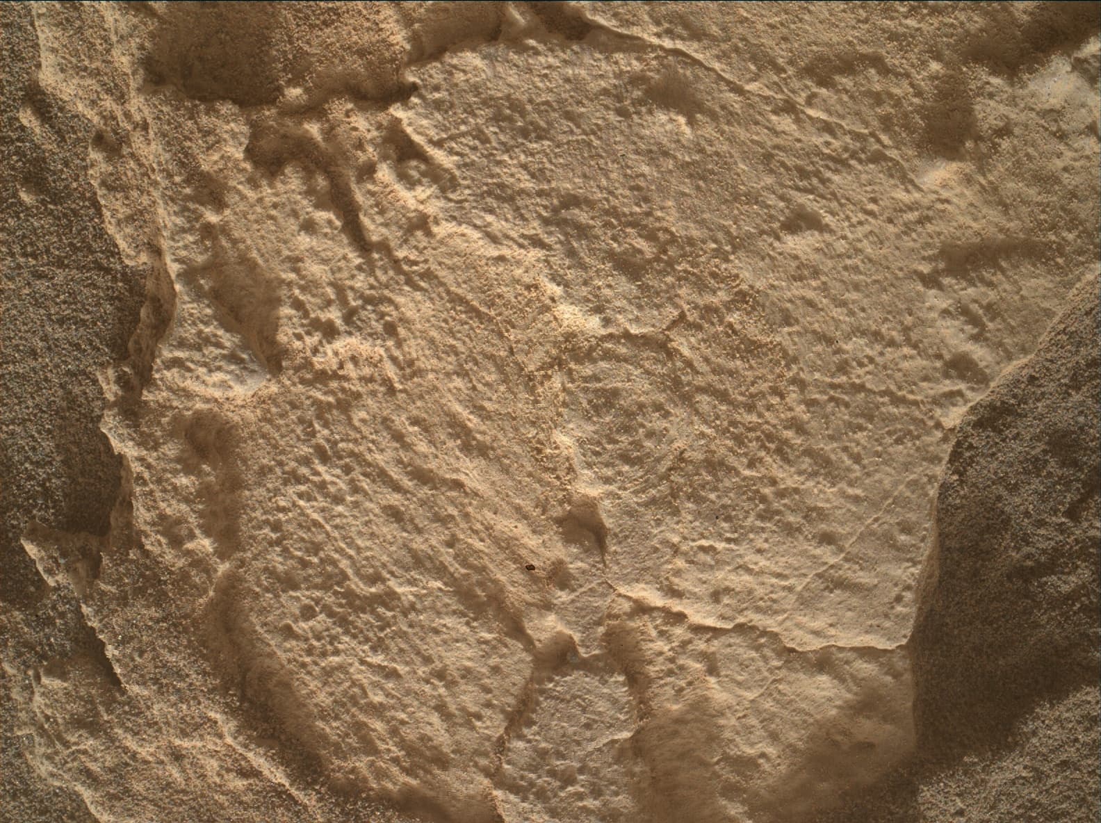 Foto de Marte da câmera MAHLI