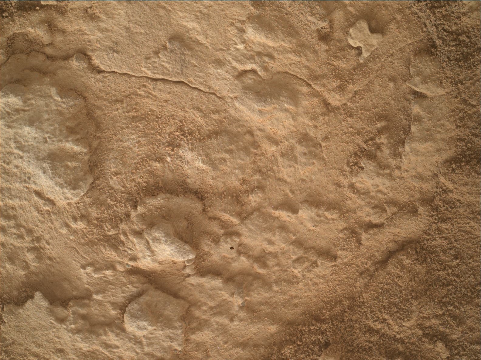 Foto de Marte da câmera MAHLI
