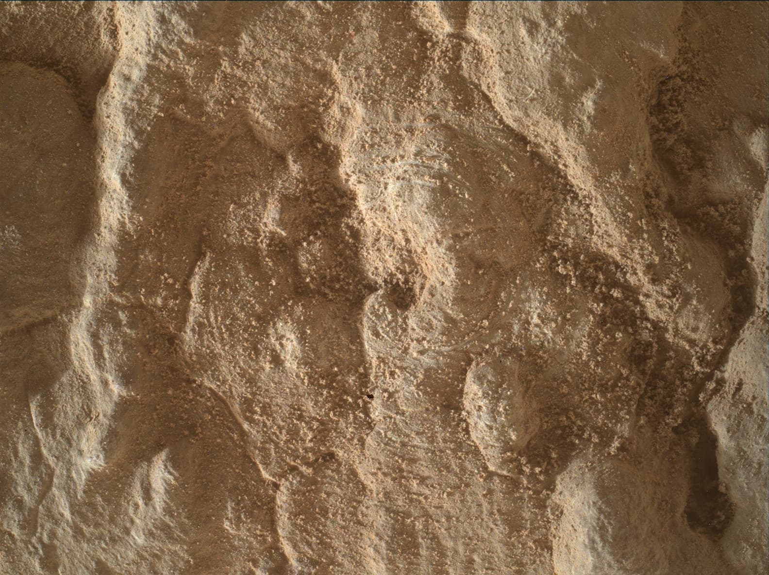 Mars image captured by MAHLI on Curiosity