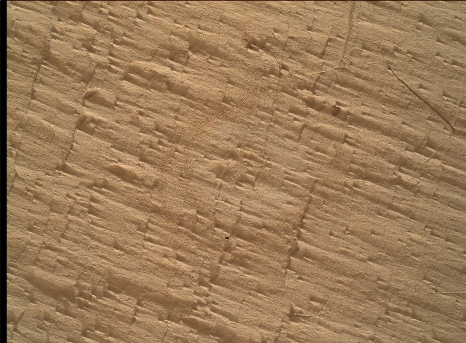 Mars image captured by MAHLI on Curiosity