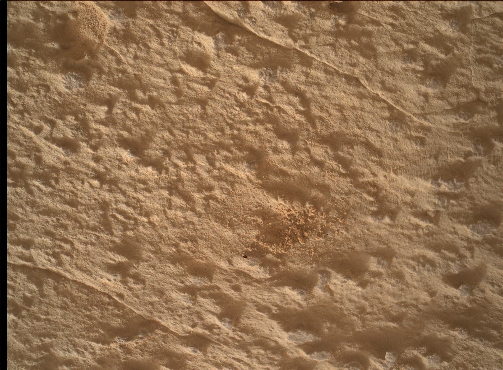 Mars image captured by MAHLI on Curiosity