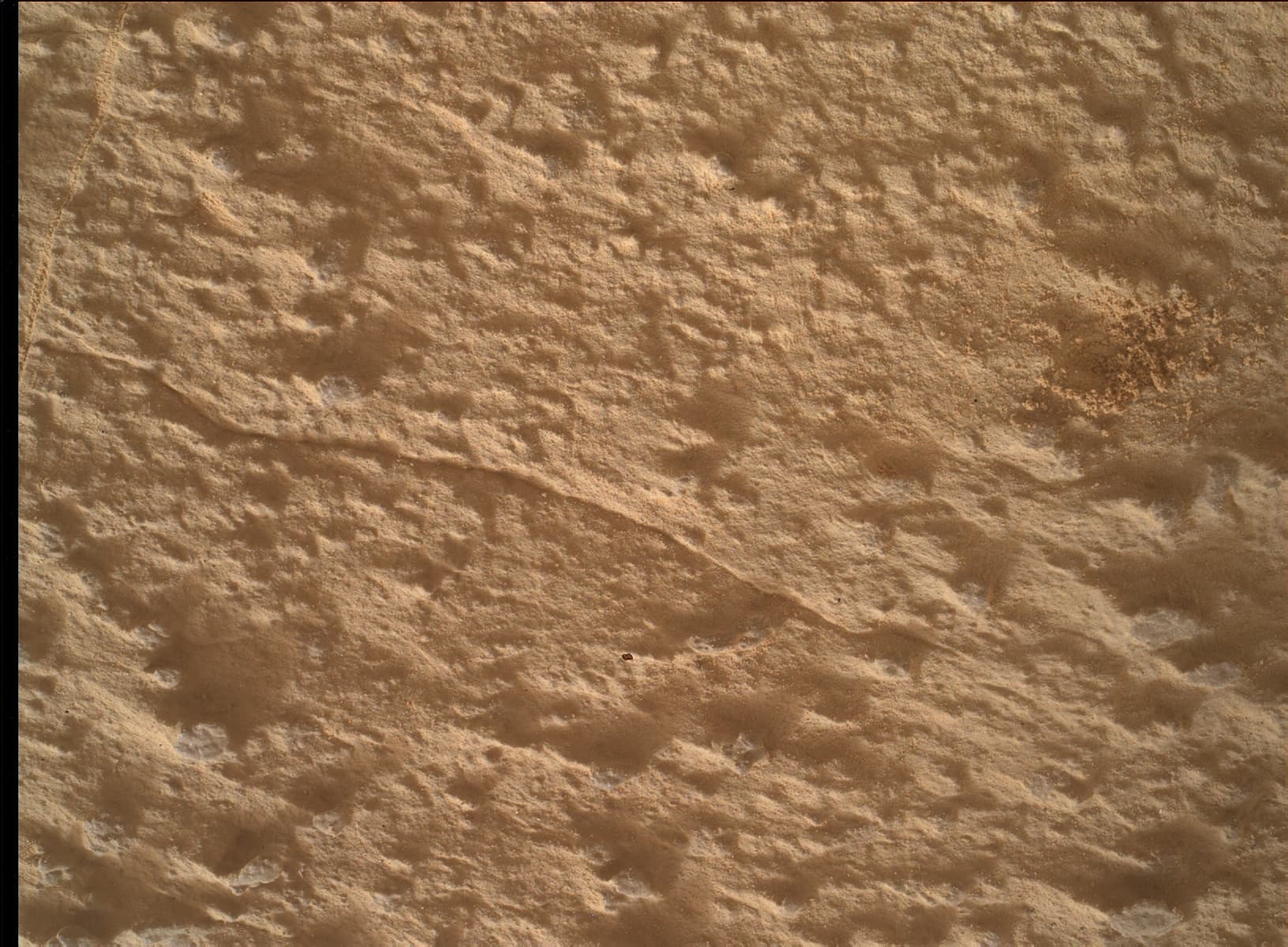 Mars image captured by MAHLI on Curiosity