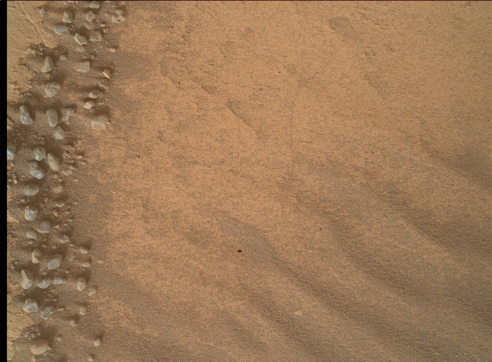 Mars image captured by MAHLI on Curiosity