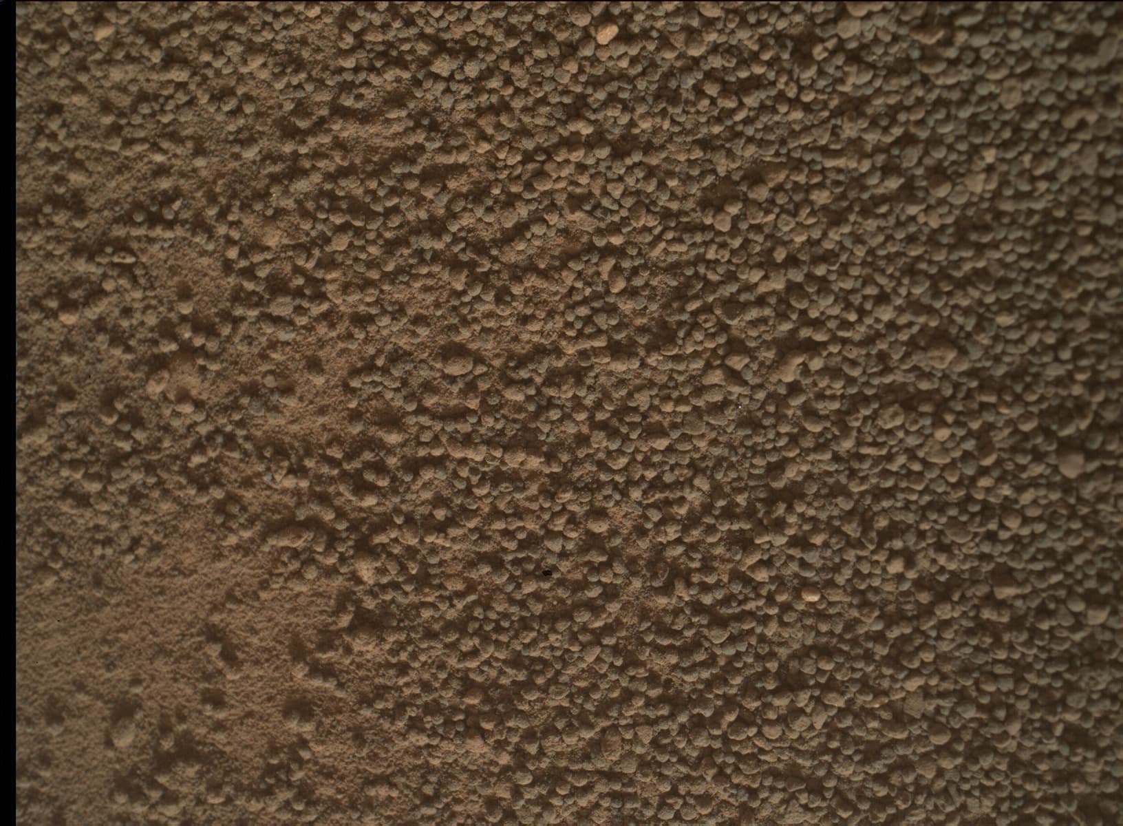 Mars image captured by MAHLI on Curiosity