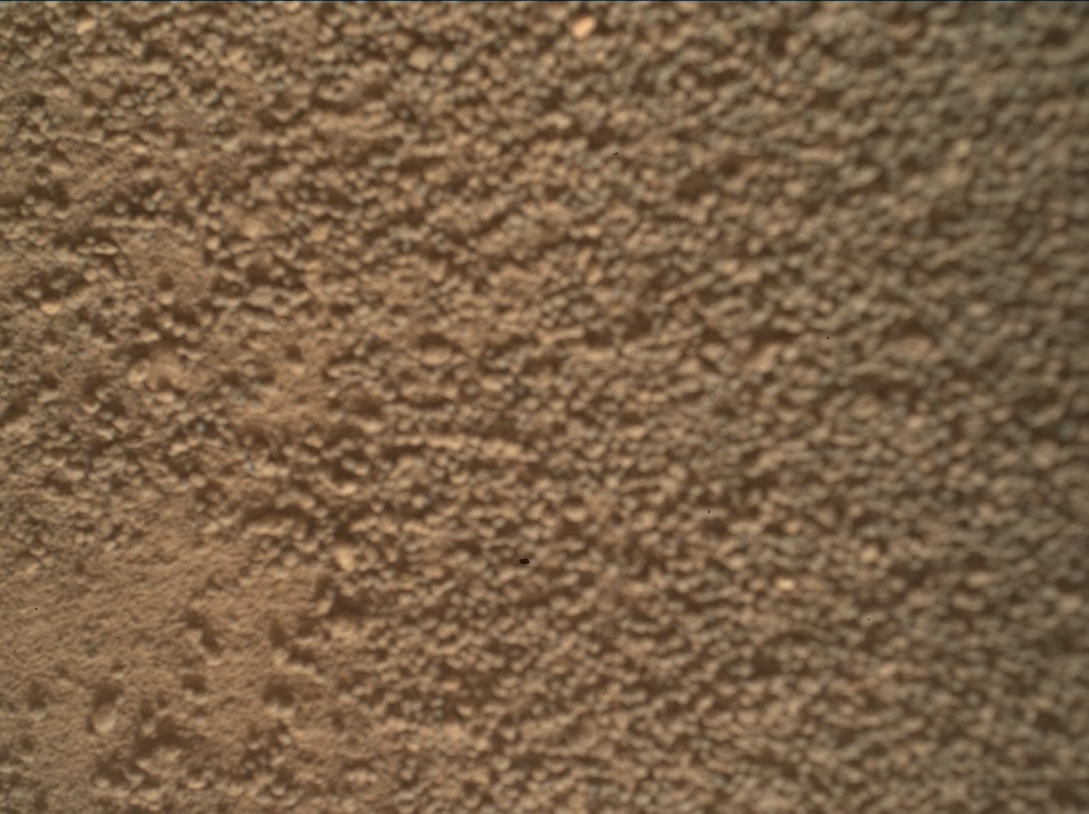 Foto de Marte da câmera MAHLI