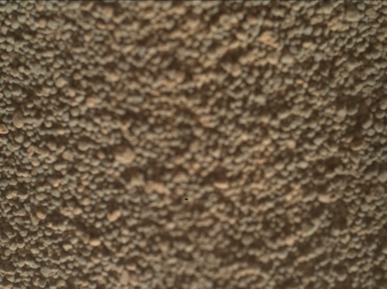 Foto de Marte da câmera MAHLI