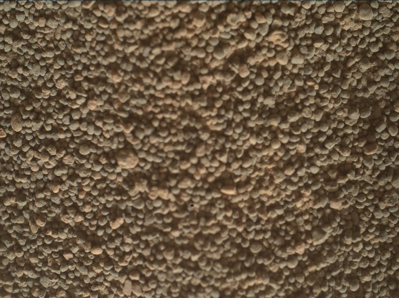 Foto de Marte da câmera MAHLI
