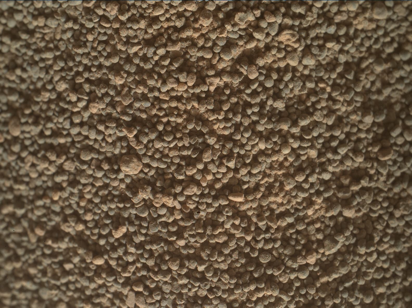 Foto de Marte da câmera MAHLI