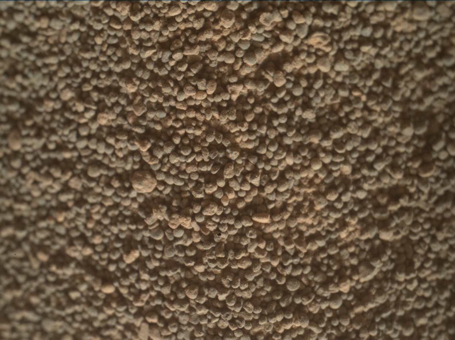 Foto de Marte da câmera MAHLI