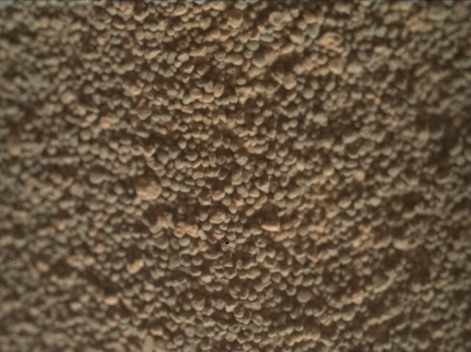 Foto de Marte da câmera MAHLI