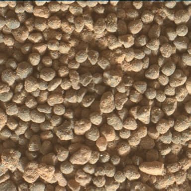 Foto de Marte da câmera MAHLI