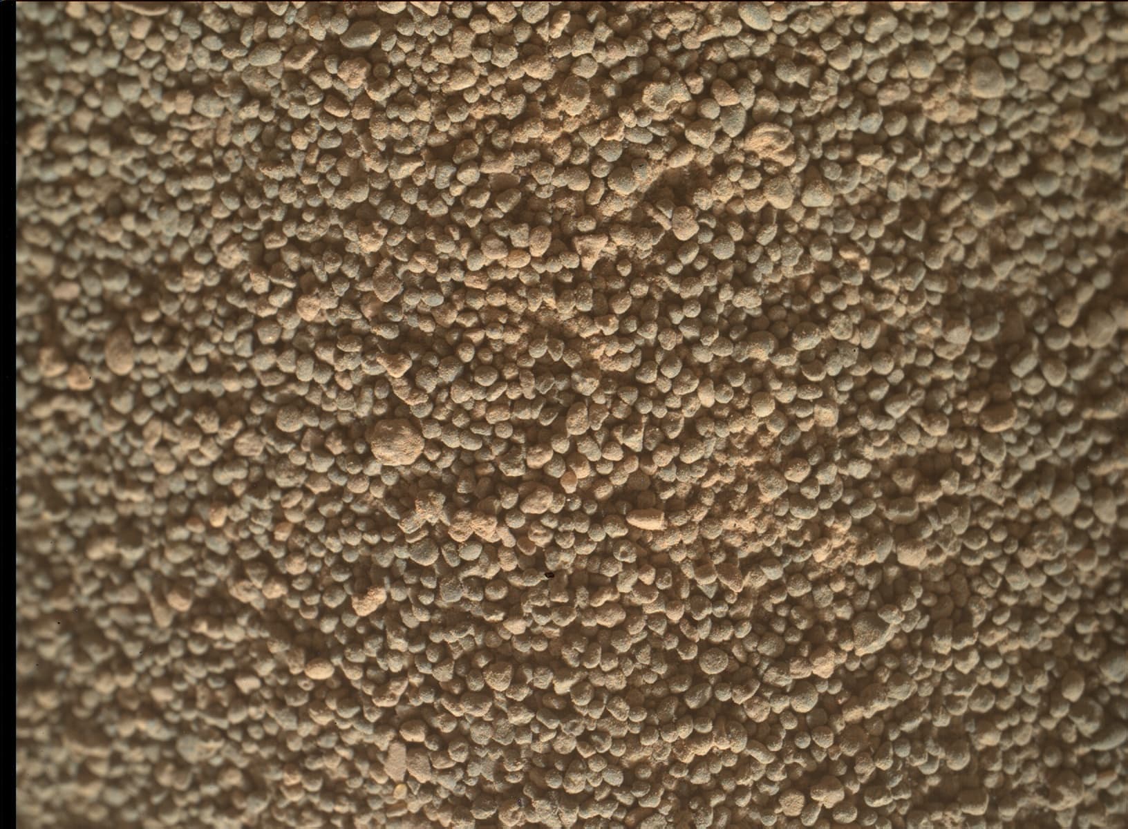Mars image captured by MAHLI on Curiosity