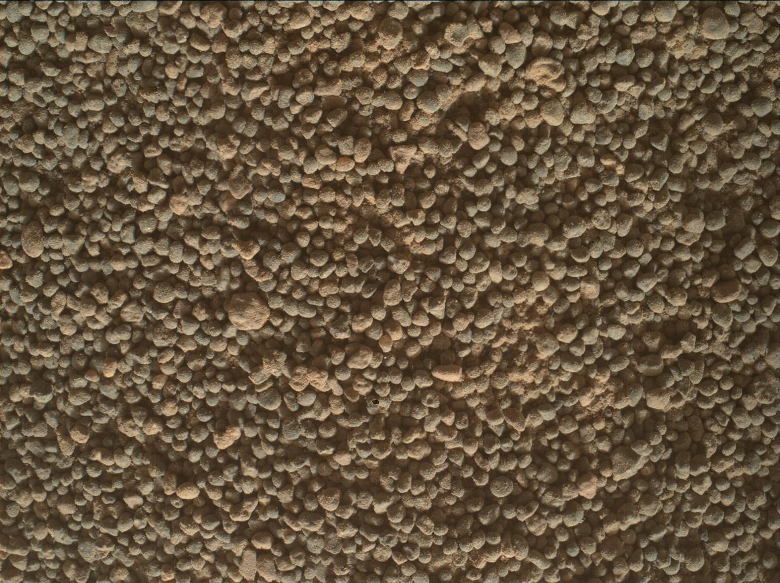 Foto de Marte da câmera MAHLI