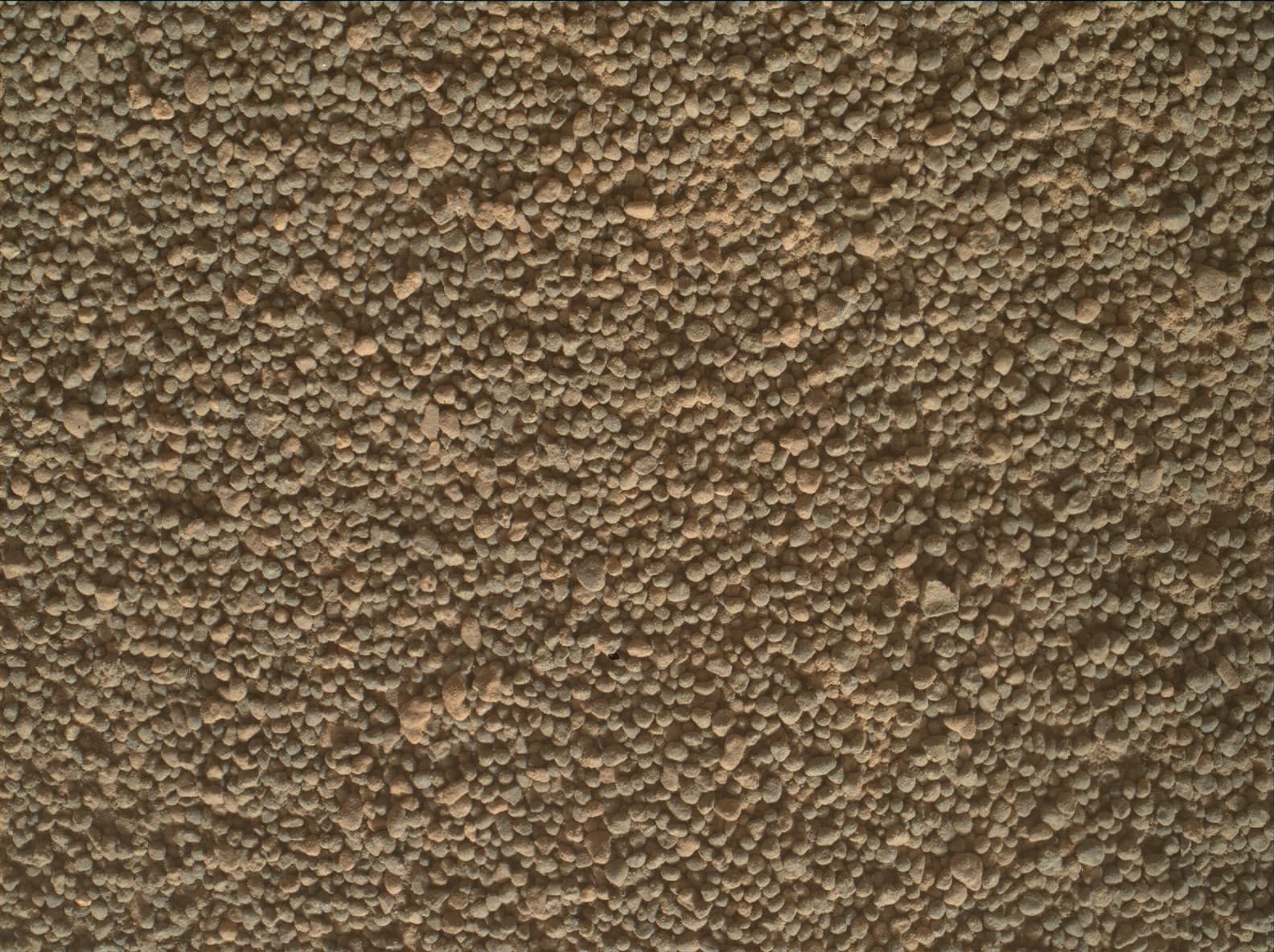 Foto de Marte da câmera MAHLI