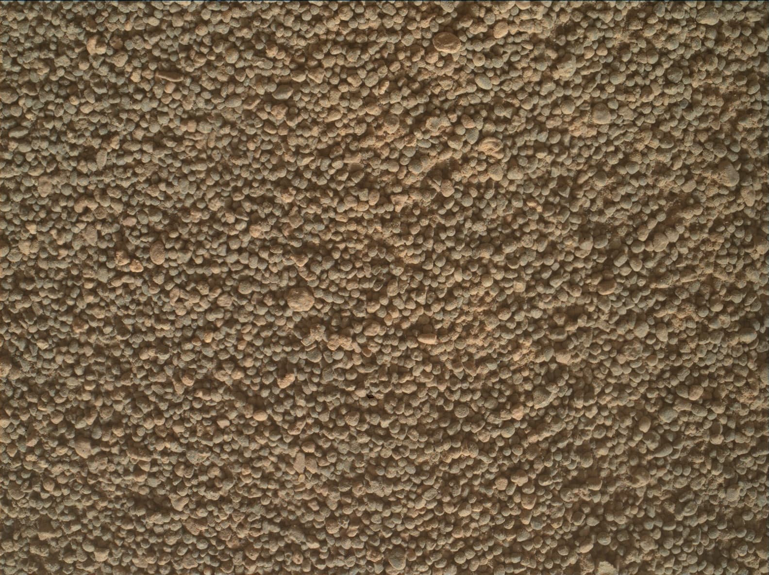 Foto de Marte da câmera MAHLI