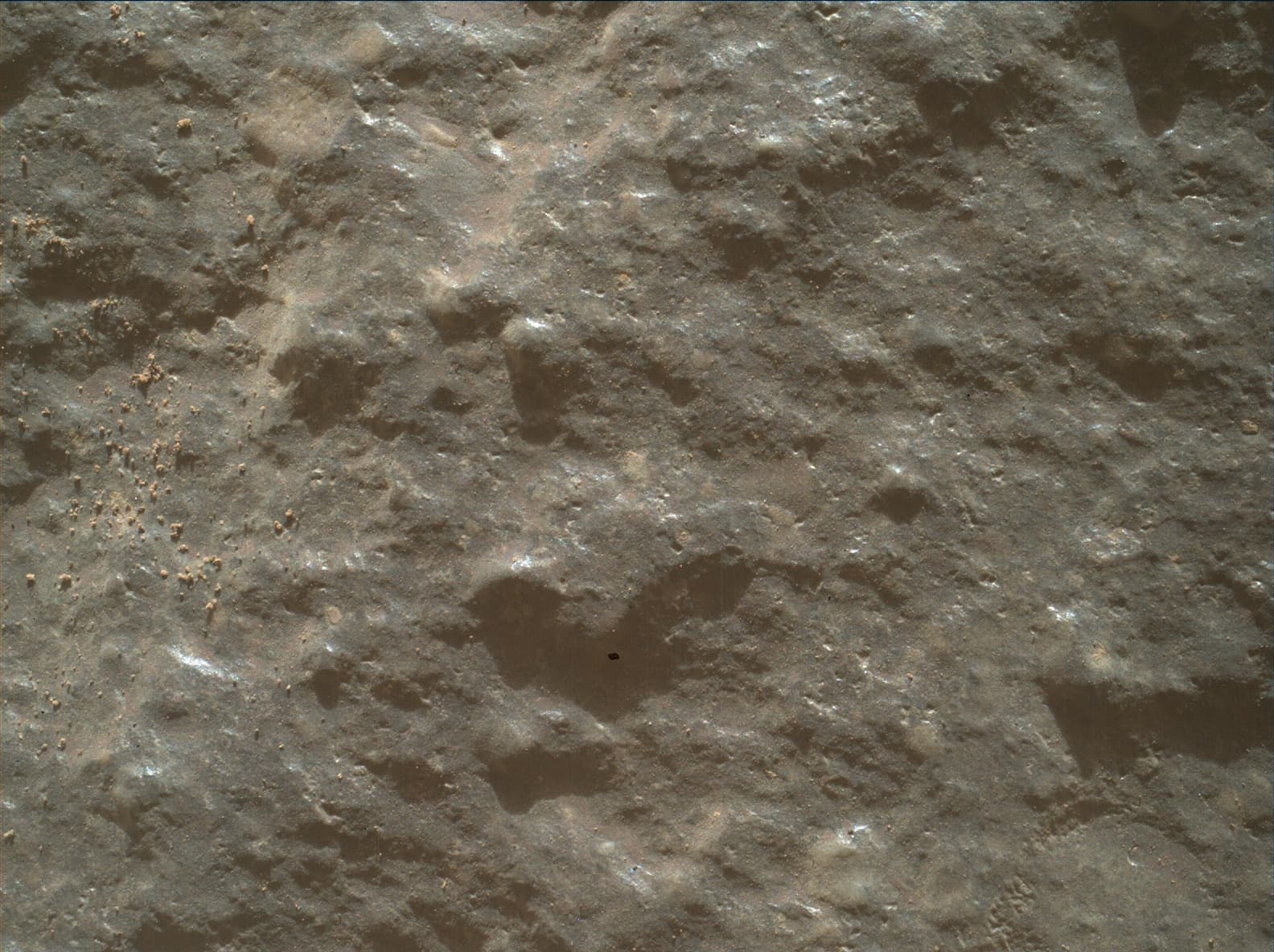 Foto de Marte da câmera MAHLI