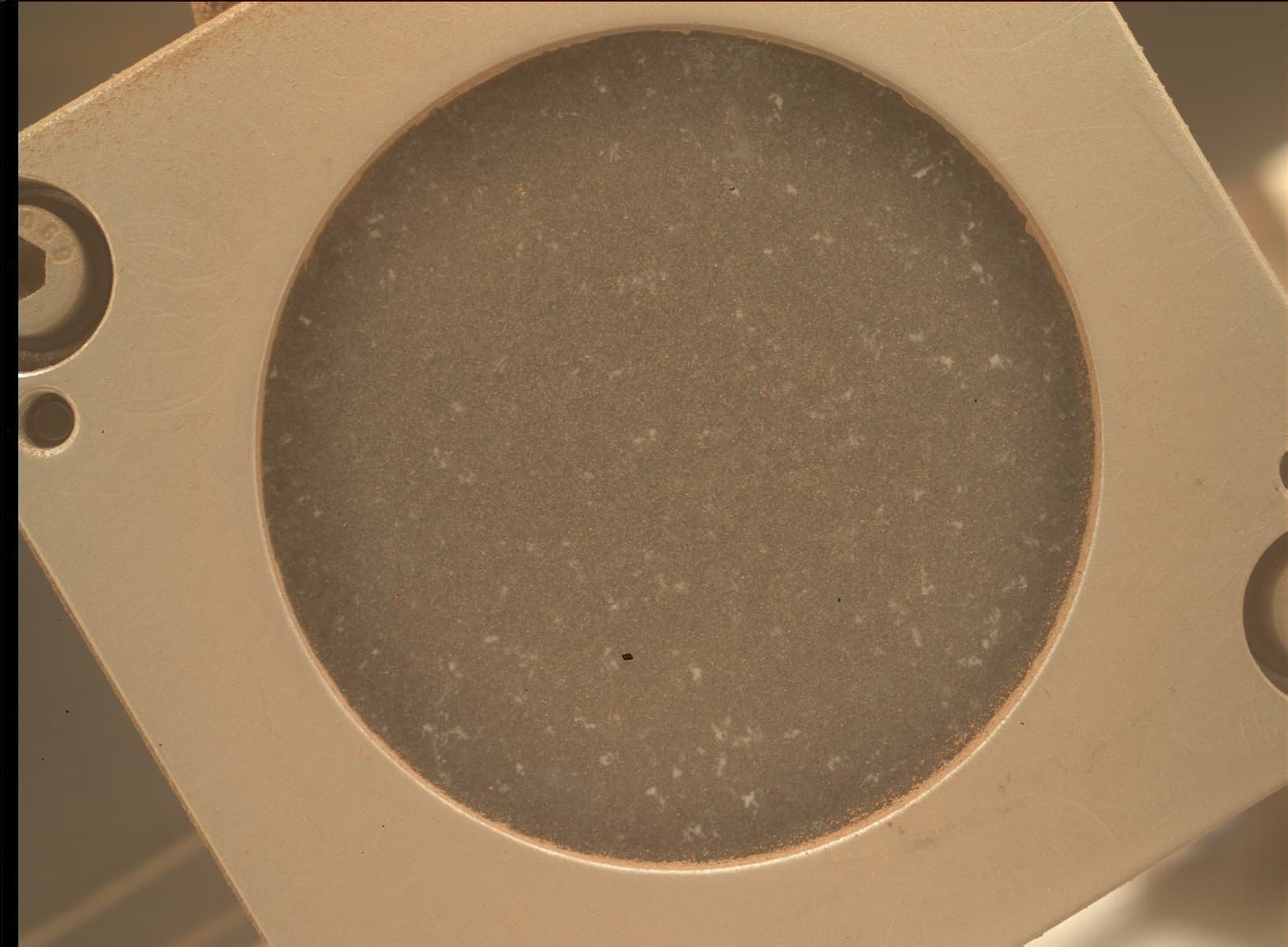 Foto de Marte da câmera MAHLI