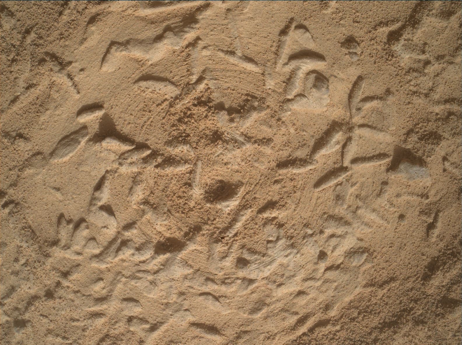 Mars image captured by MAHLI on Curiosity