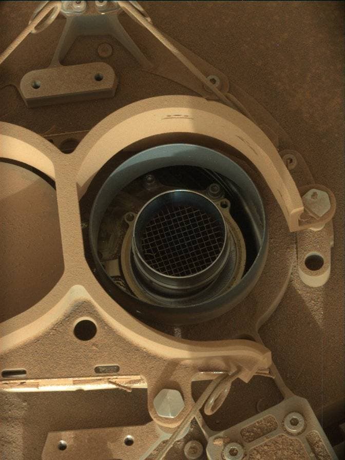 Foto do rover em Marte de 2026-10-29