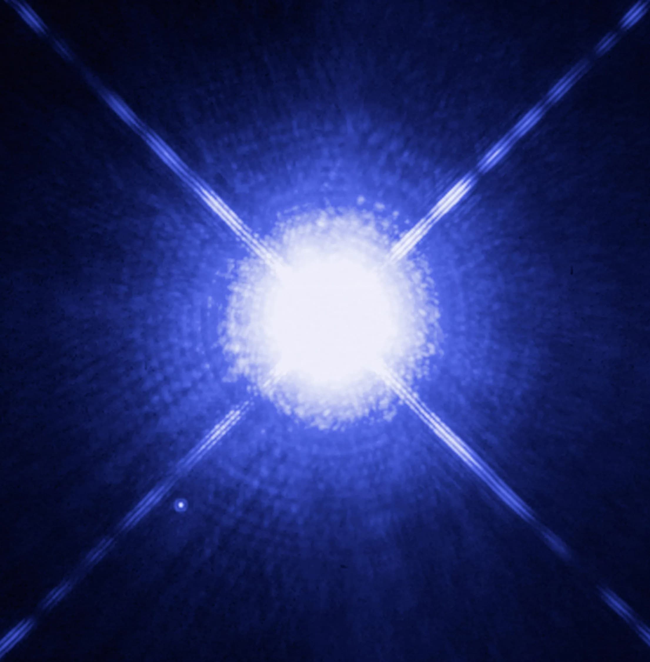 Measuring a White Dwarf Star