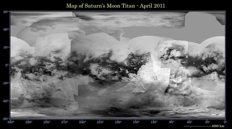 Titan Flyby (T-80): A Southern Swing High Over Titan