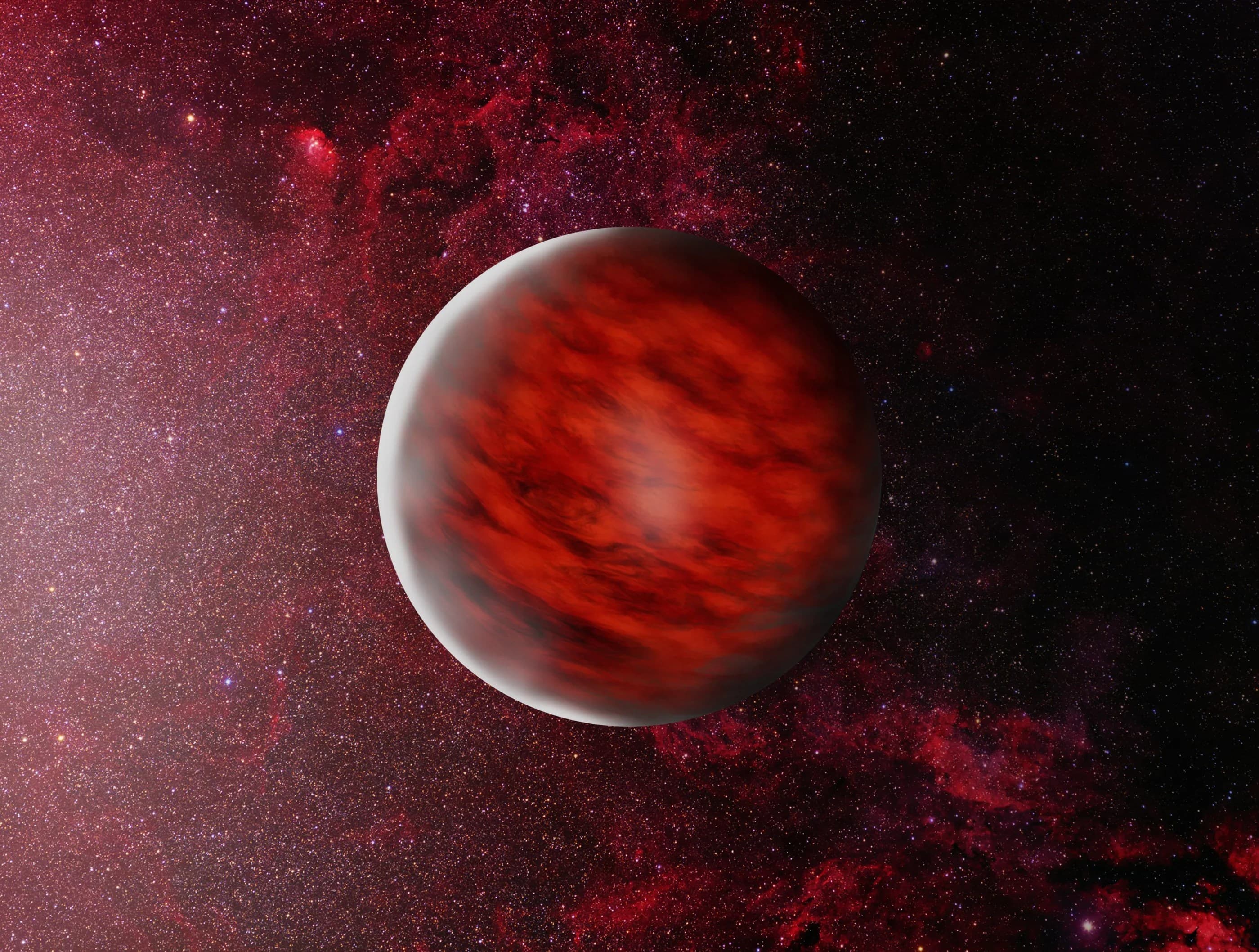 Volunteers Help Discover the Reddest Free-Floating Brown Dwarf